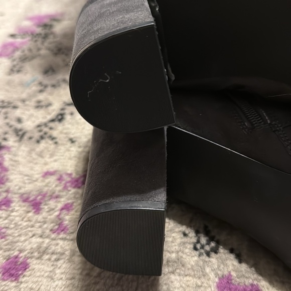 NWOB Metaphor Gray Lace-Up Boots - Picture 9 of 11